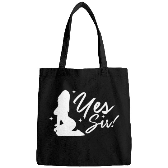 Yes Sir BDSM DDLG Naughty Submissive Kinky sx Bags