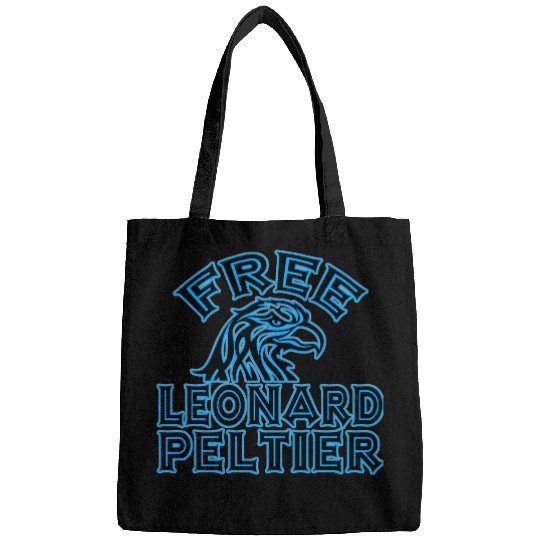 FREE LEONARD PELTIER eagle natives YStone Bags