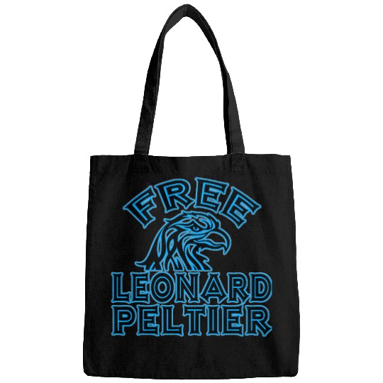 FREE LEONARD PELTIER eagle natives YStone Bags
