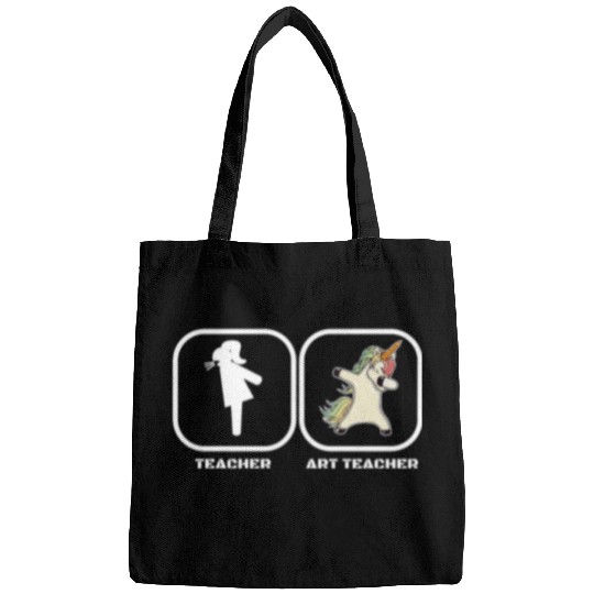 Teacher Art Teacher Unicorn Bags