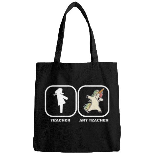 Teacher Art Teacher Unicorn Bags