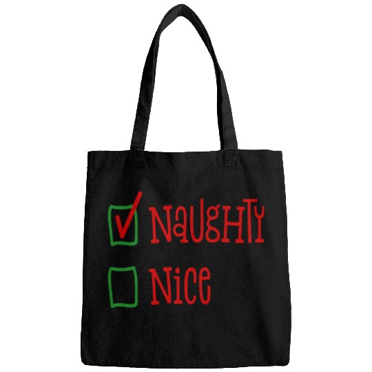NaughtyNice Christmas Gift Idea Bags