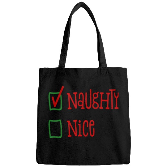 NaughtyNice Christmas Gift Idea Bags
