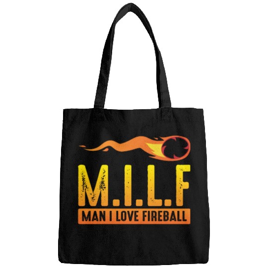 MILF Man I Love Fireball Funny ambiguous Bags