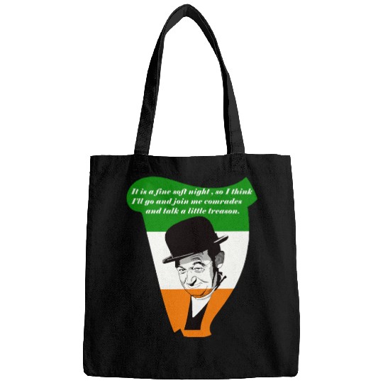 A fine night to talk treason. Bags