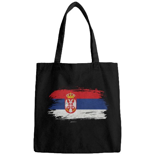 Serbia Vintage Flag Bags
