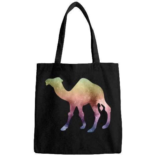 camel and galaxy nature Bags