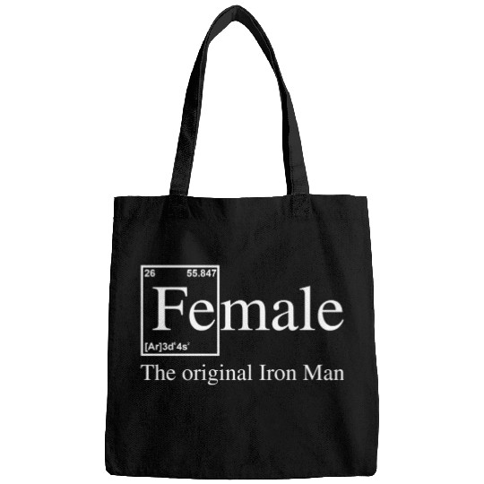 Female The Original Iron Man Bags