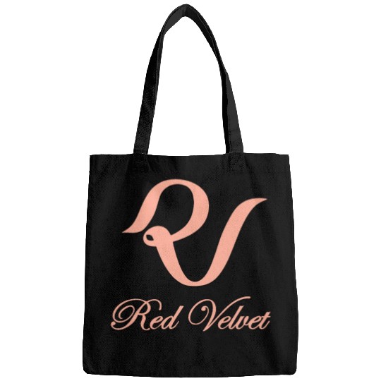 Red velvet kpop group logo design Bags
