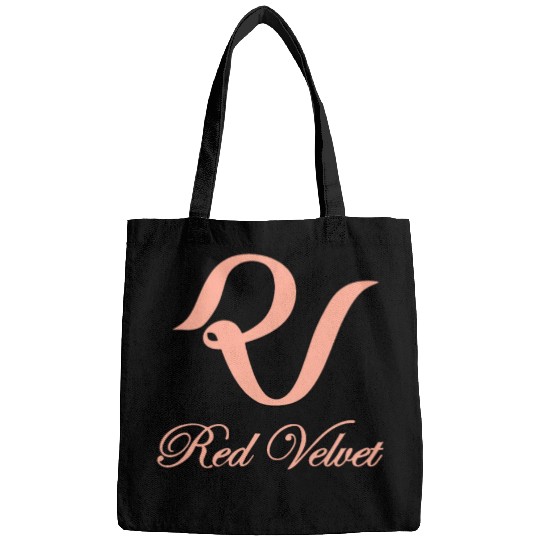 Red velvet kpop group logo design Bags