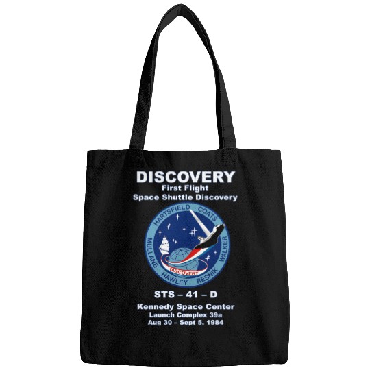 NASA Space Shuttle STS-41-D Vintage Crew Bags