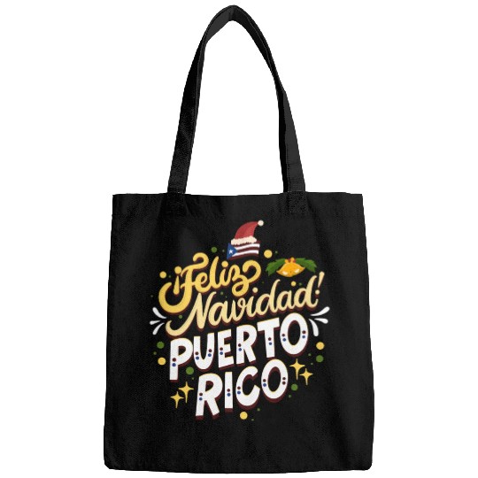 Feliz Navidad Puerto Rico - Merry Christmas Bags