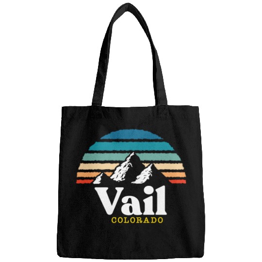 Vail Colorado Usa Ski Resort 1980S Retro Gift Bags