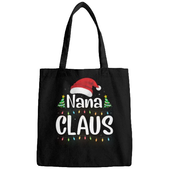Funny Santa Nana Claus Christmas Family Matching Bags