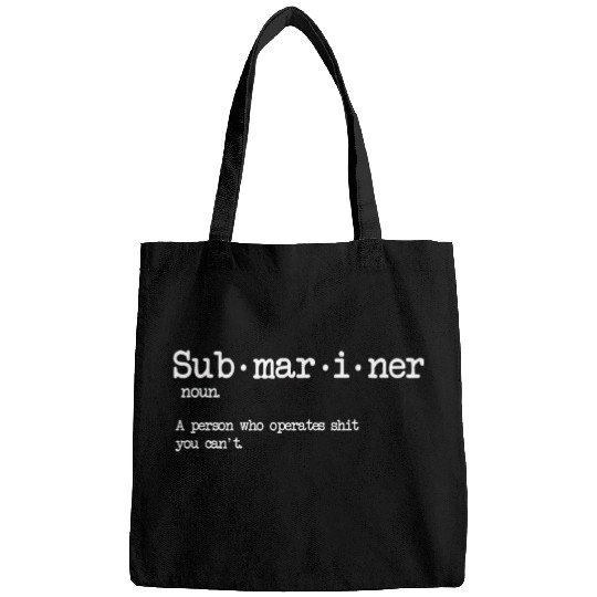 Submariner Definition US Navy Veteran Military Gif Bags