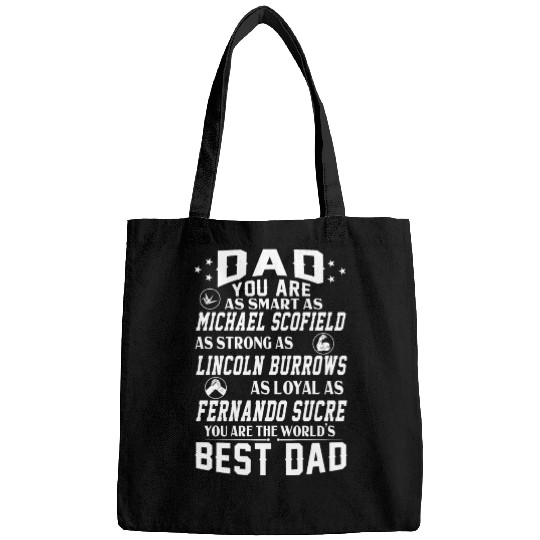 World's Best Dad Prison Break Dad Bags