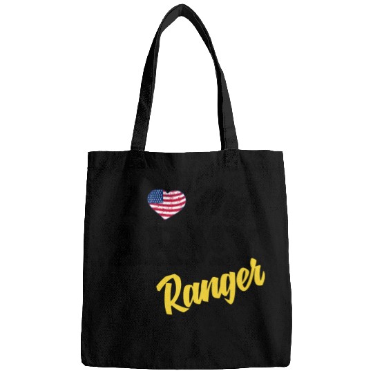 Proud US Army Ranger American Military Family Flag Bags