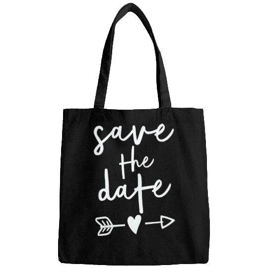 Bride Couple Engagement Save The Date Wedding Bags
