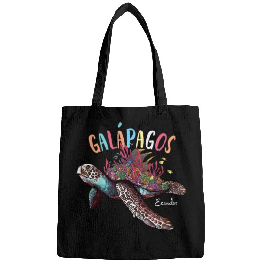 Coral Reef Islas Galapagos Islands Ecuador Bags