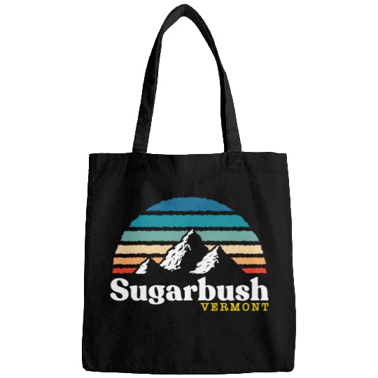Sugarbush Vermont Usa Ski Resort 1980S Retro Bags