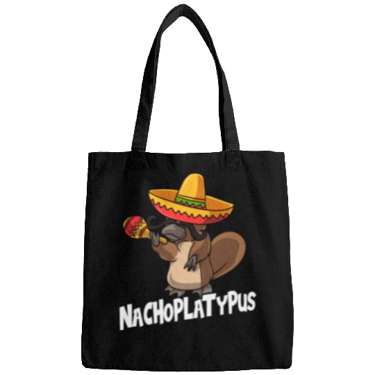 Nachoplatypus Cinco De Mayo Platypus Gifts Fiesta Bags