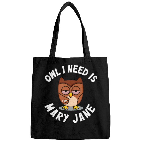 Stoner Owl Stoned Owl Mary Jane night bird Bags