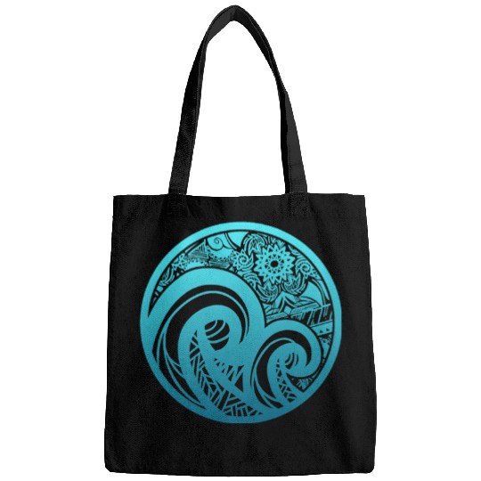 Maori Ocean Polynesian New Zealand Culture Tattoo Bags