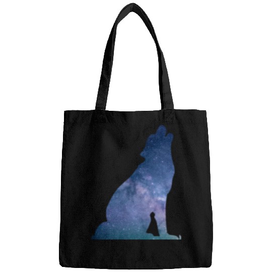 Galaxy Wolf Bags