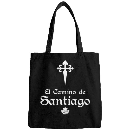 El Camino De Santiago Saint James Cross Scallo Bags