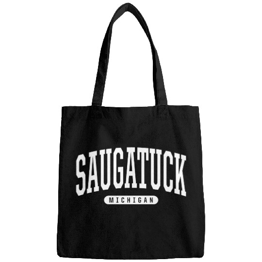 College Style Saugatuck Michigan Souvenir Gift Bags
