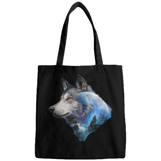 Wolf Moon Forest View Nature Bags