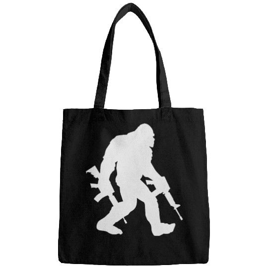 Bigfoot Silhouette Sasquatch Bags