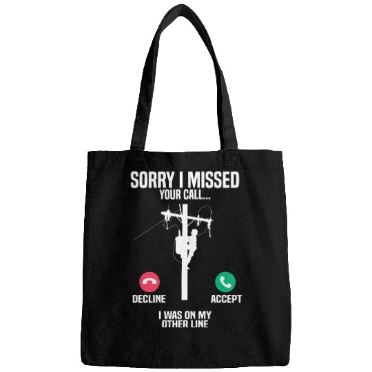 Funny Lineman Gift Bags