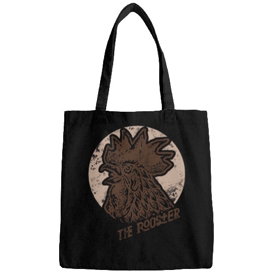 rooster old stamp Bags
