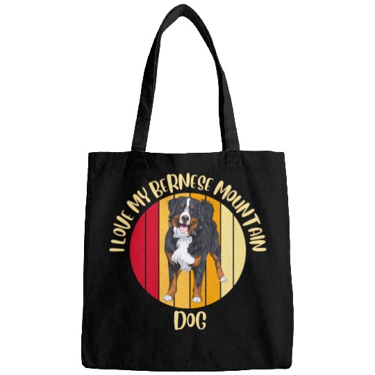 bernese mountain dog Bags