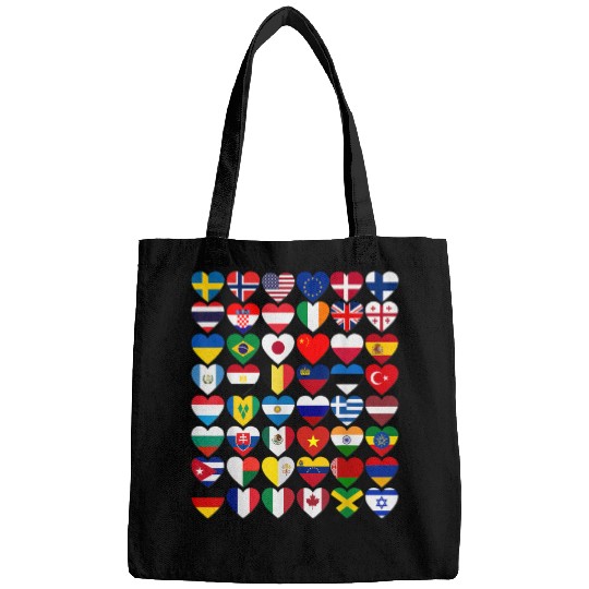 Flags of the Countries of the World International Bags