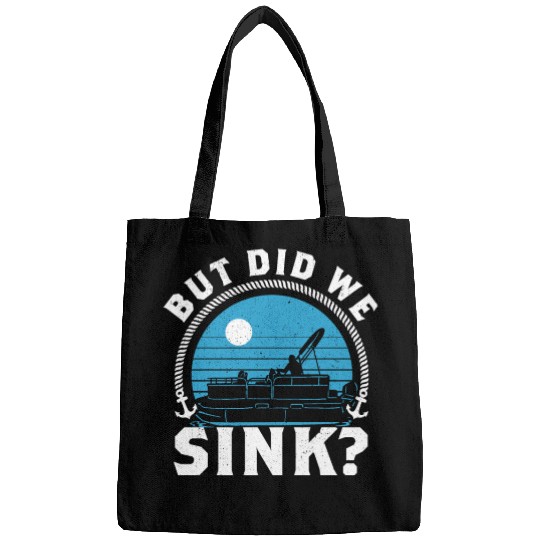 Boat Owner Mens Boating Funny Pontoon Tri-toon Bags