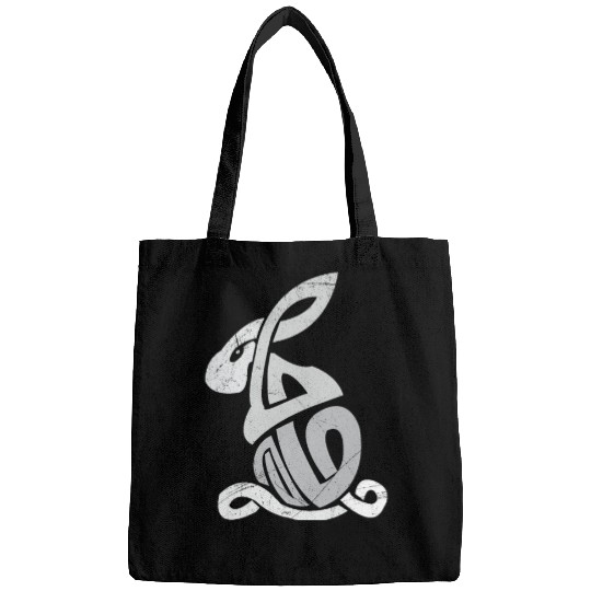 Celtic Symbols Bunny Celtic Knot Gift Idea Bags