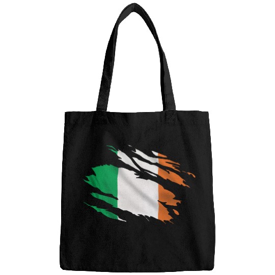 Ireland Ripped Flag Bags