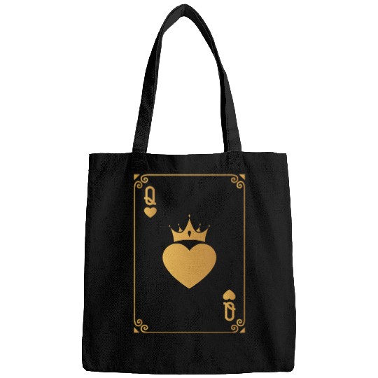 Queen of Heart King Queen Couple Halloween Costume Bags