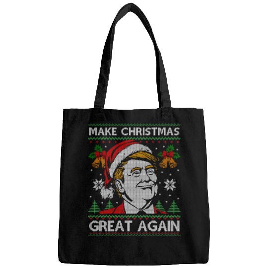 Make Christmas Great Again Funny Trump Ugly Xmas Bags