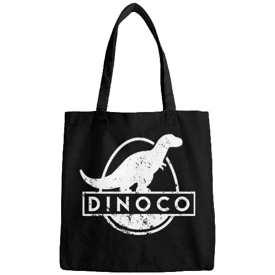 Dinoco White Distressed Bags