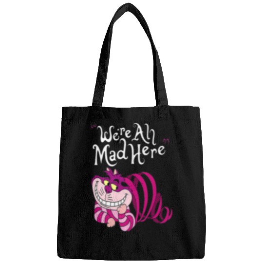 Cheshire Cat Were all Mad Here Cat 1669 Bags