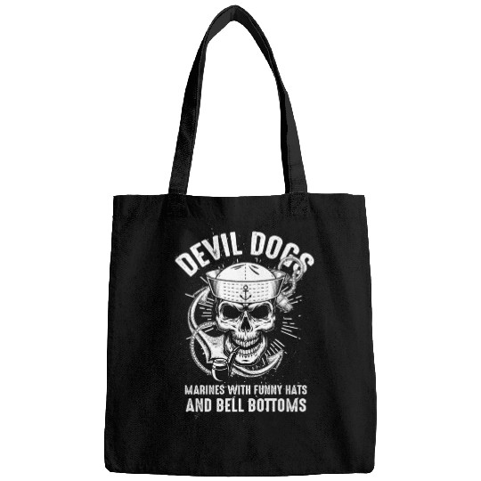 Devil US Navy Corpsman DOC Badass Army Veteran Bags