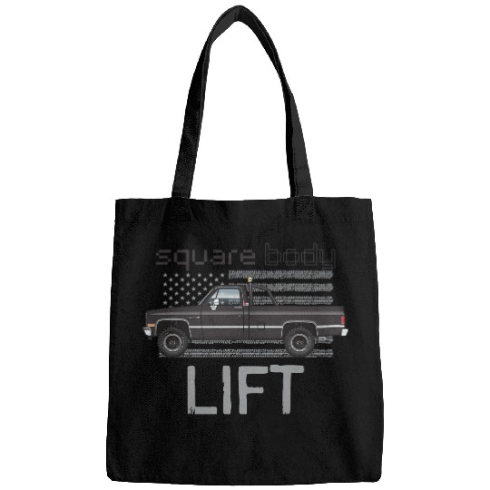 Square Body Lift Black Bags