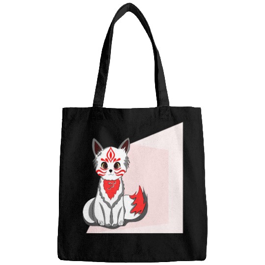 Red Kitsune Fox Bags