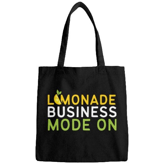 Lemonade Business Mode On Lemon Juice Boss Bags