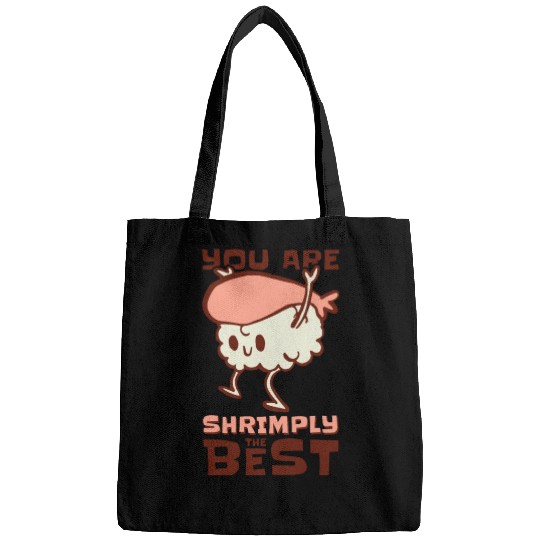 Asian Food Sushi Shrimp Food Sushi Lover Bags