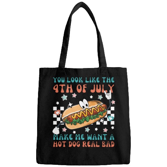 Makes Me Want A Hot Dog Real Bad, 4th July Bags