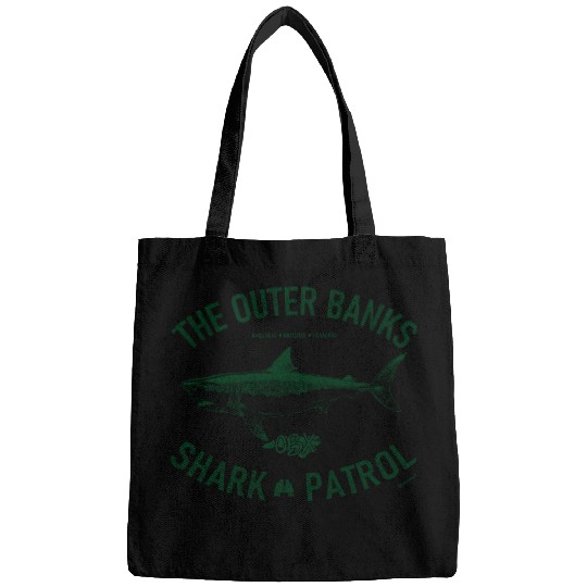 OBX Shark Patrol OBX Vintage Dark Green Bags